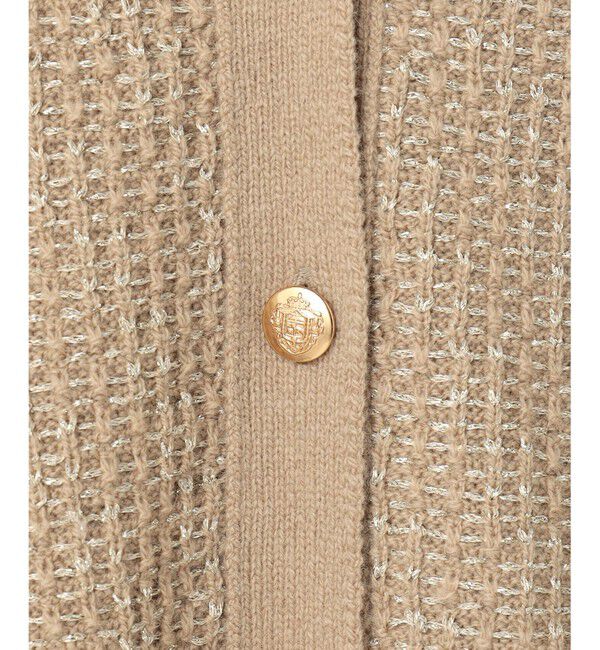 自由区「【SHIHOさん着用】ラメツイード カーディガン」|カーディガン|