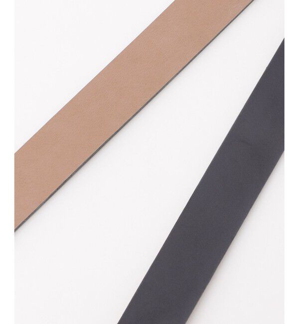 自由区「オーバルガラスレザー ベルト」|ベルト|