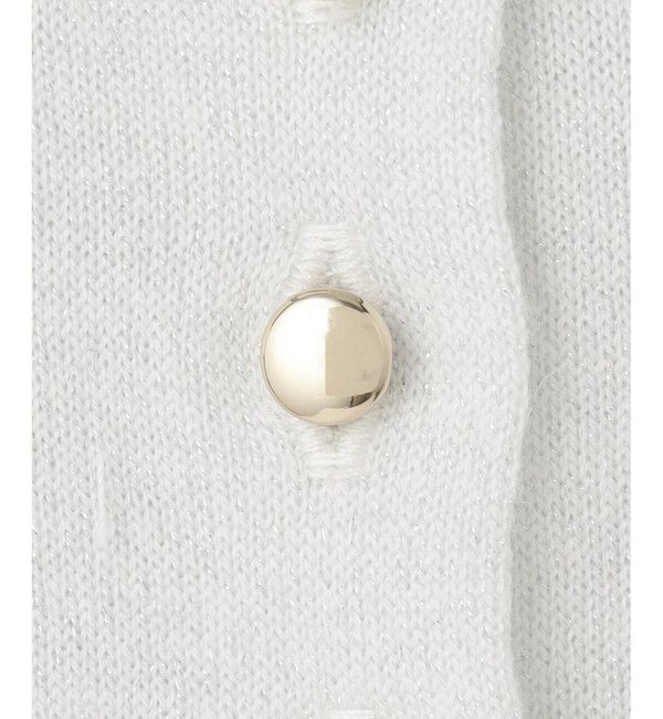 23区「【APPLAUDIR】コンパクト ラメカーディガン」|カーディガン|