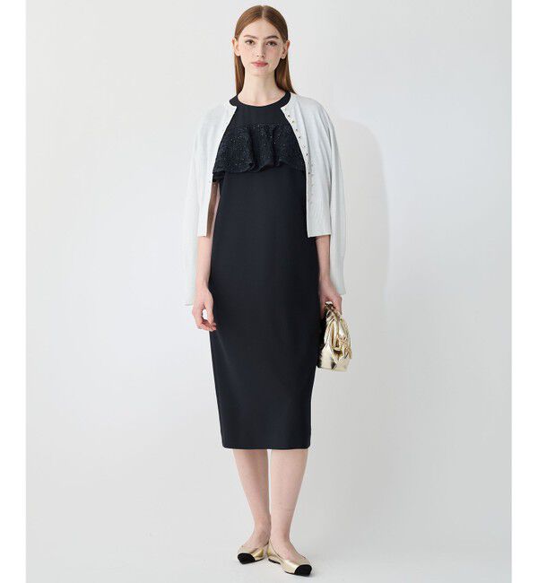 23区「【APPLAUDIR】コンパクト ラメカーディガン」|カーディガン|