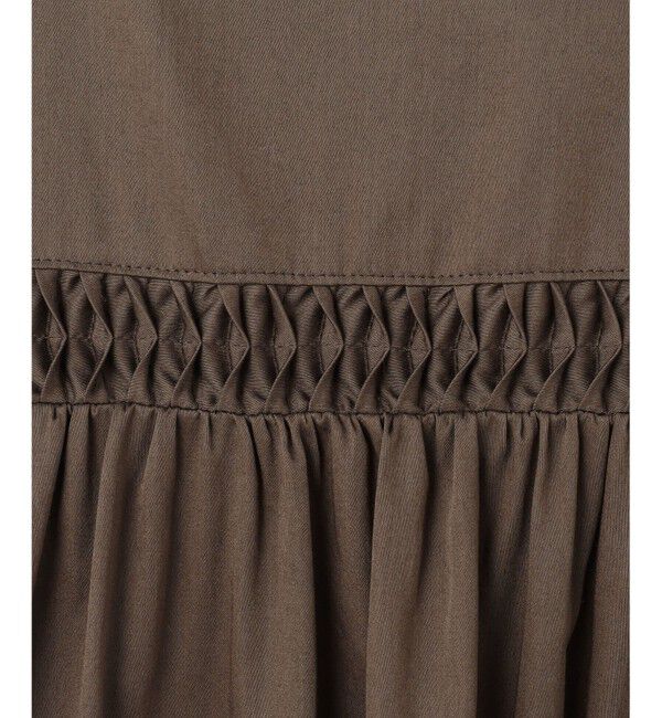 23区「【SLOW/一部店舗限定】ウォッシュドコットンサテン ワンピース」|ワンピース|