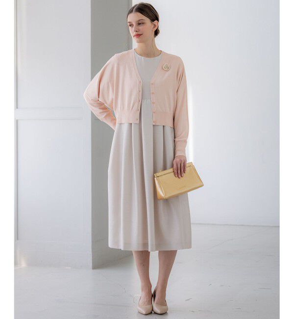 23区「【APPLAUDIR】コンパクト ドルマンスリーブ ラメカーディガン」|カーディガン|