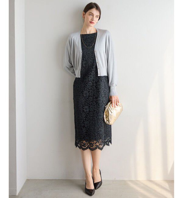 23区「【APPLAUDIR】コンパクト ドルマンスリーブ ラメカーディガン」|カーディガン|