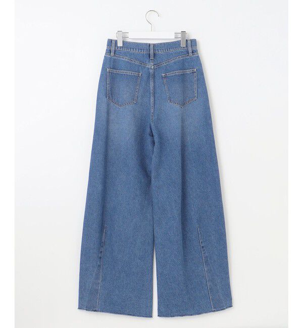 23区「【SLOW/一部店舗限定】LIGHT DENIM バレルワイド パンツ」|デニム|