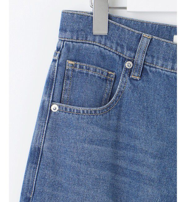 23区「【SLOW/一部店舗限定】LIGHT DENIM バレルワイド パンツ」|デニム|