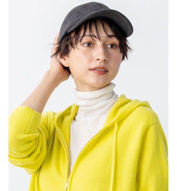 23区「【見上愛さん着用】ツイル キャップ」|キャップ・キャスケット|グレー系