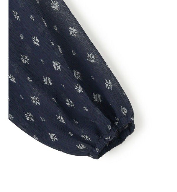 23区「【SLOW/一部店舗限定】クレープ フラワープリント ワンピース」|ワンピース|