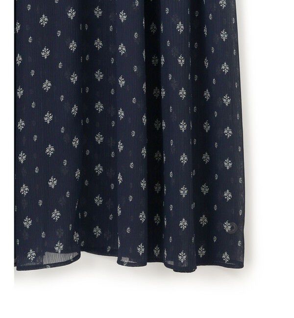 23区「【SLOW/一部店舗限定】クレープ フラワープリント ワンピース」|ワンピース|