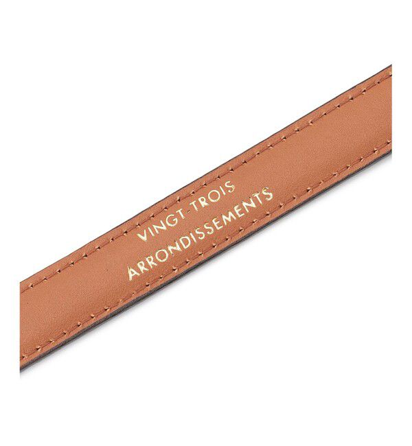 23区「【見上愛さん着用】オーバルバックル ベルト」|ベルト|