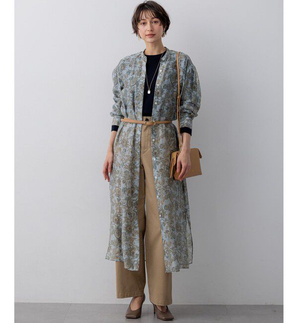 23区「【見上愛さん着用】オーバルバックル ベルト」|ベルト|