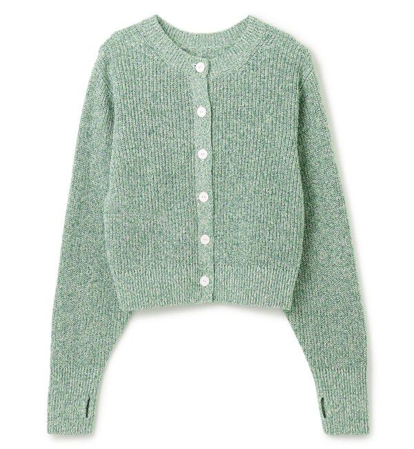 BEIGE,「LUCAS / ショート丈ニット」|カーディガン|