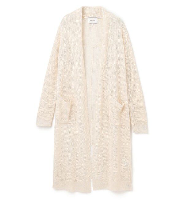 BEIGE,「OPTICAL / ロングカーディガン」|カーディガン|