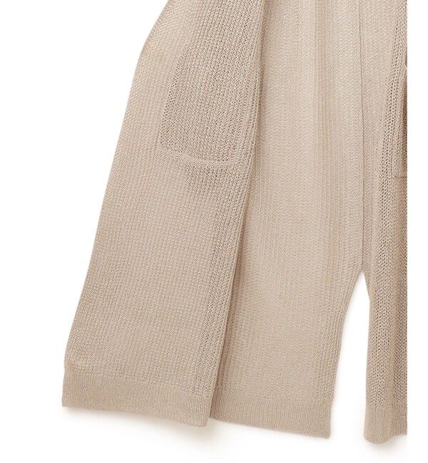 BEIGE,「OPTICAL / ロングカーディガン」|カーディガン|