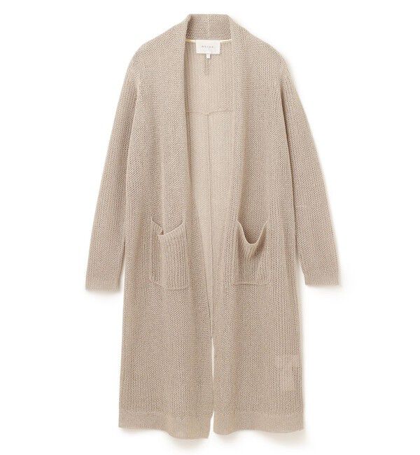 BEIGE,「OPTICAL / ロングカーディガン」|カーディガン|
