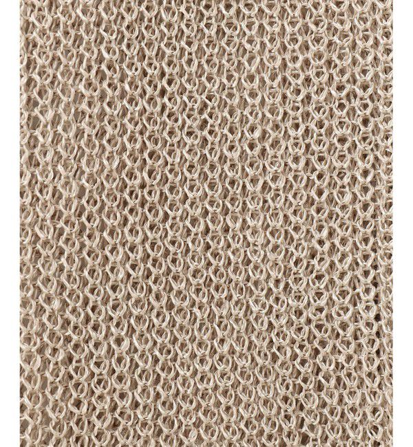 BEIGE,「【洗える】OPTICAL / ペーパーヤーンVネックロングカーディガン」|カーディガン|