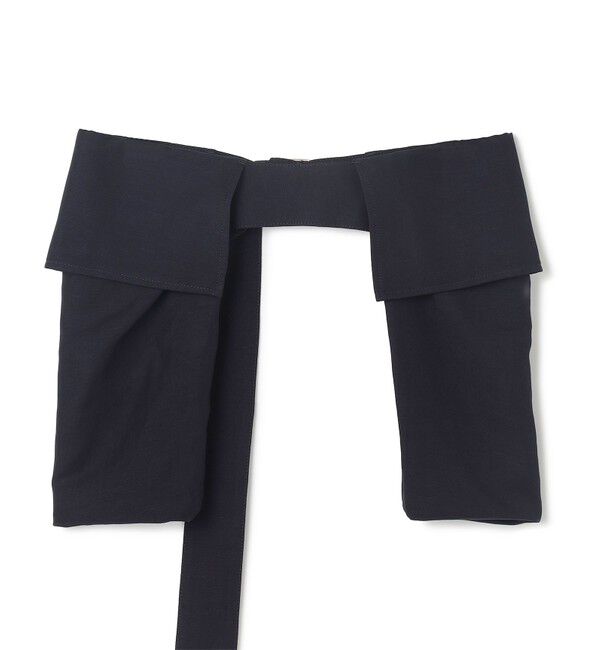 BEIGE,「【洗える】BERNARD / リネンワイドポケット付きラップベルト」|ベルト|