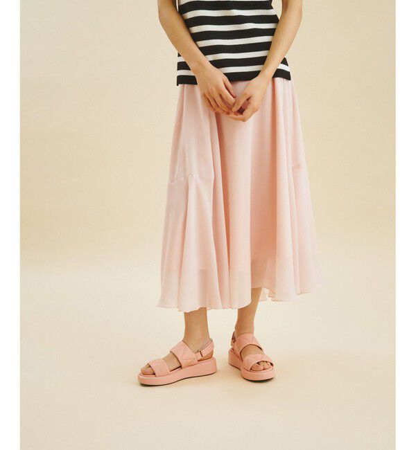 Grace Class「シフォンフレアスカート」|スカート|