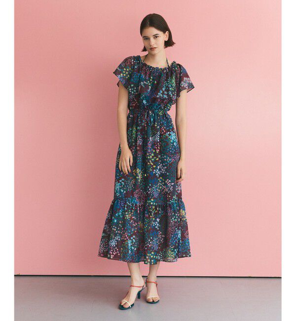 Grace Class「ボタニカルプリントワンピース」|ワンピース|