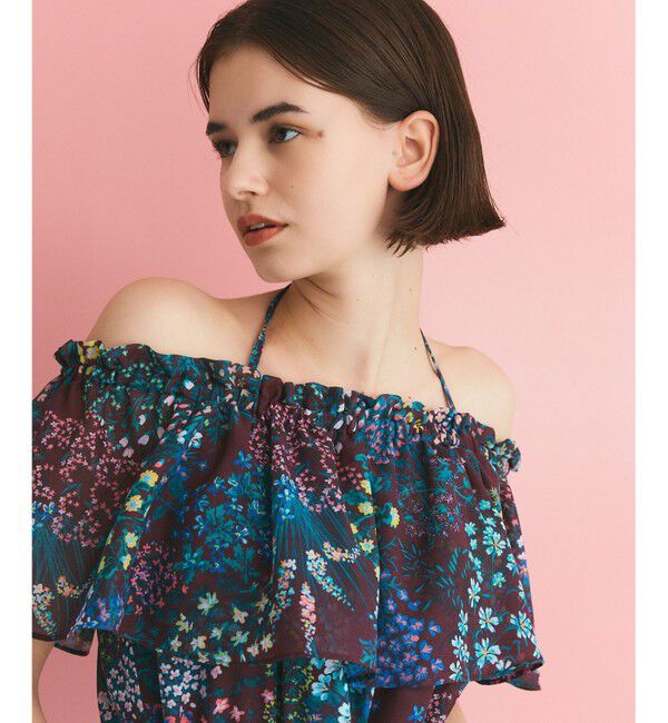 Grace Class「ボタニカルプリントワンピース」|ワンピース|