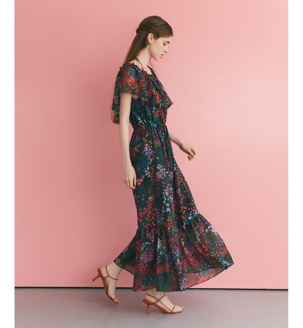 Grace Class「ボタニカルプリントワンピース」|ワンピース|