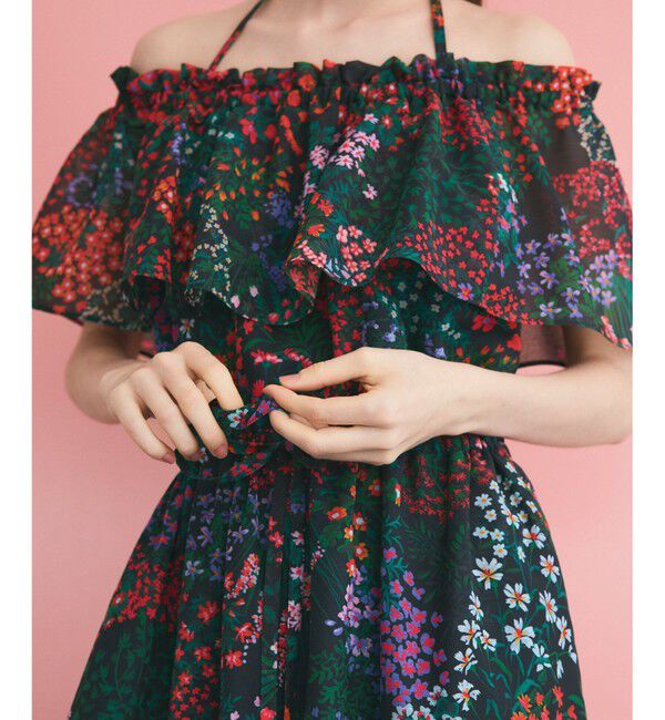 Grace Class「ボタニカルプリントワンピース」|ワンピース|