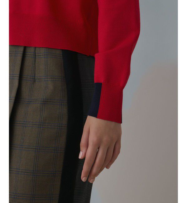 Diagram「バイカラーロゴニットカーディガン」|カーディガン|