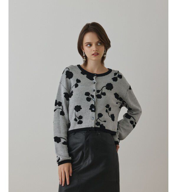 Diagram「フクレジャガードニットカーディガン」|カーディガン|