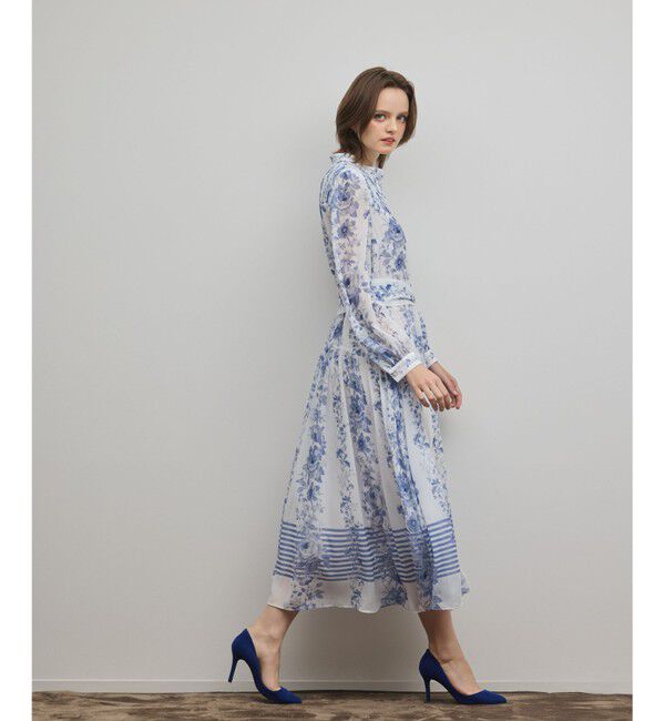 Diagram「フラワープリントティアードワンピース」|ワンピース|