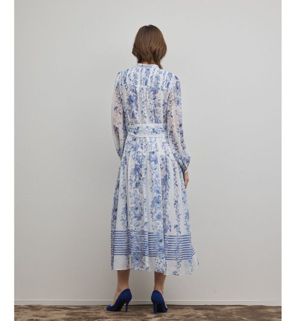 Diagram「フラワープリントティアードワンピース」|ワンピース|