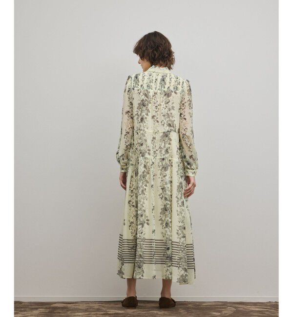 Diagram「フラワープリントティアードワンピース」|ワンピース|