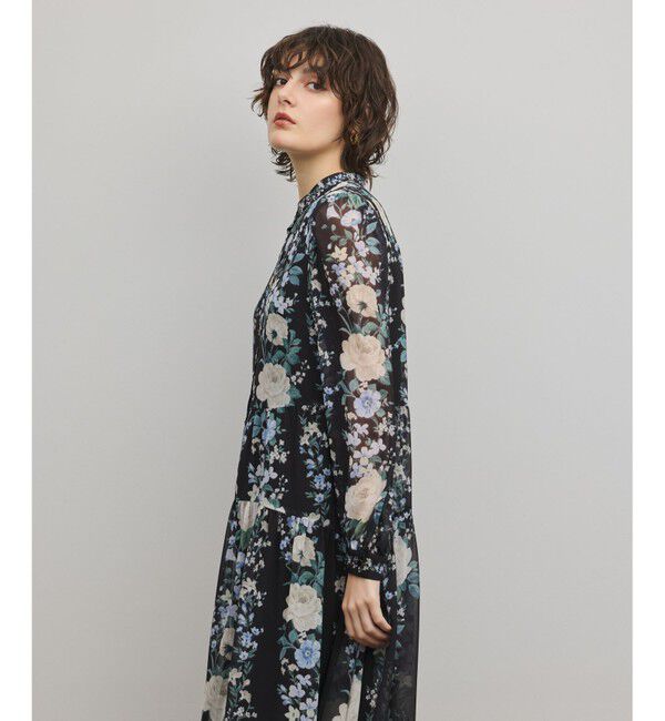 Diagram「フラワープリントティアードワンピース」|ワンピース|