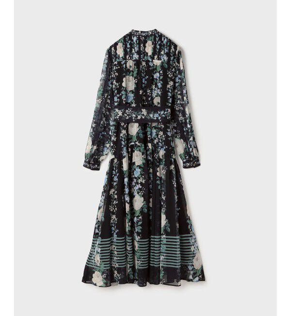 Diagram「フラワープリントティアードワンピース」|ワンピース|