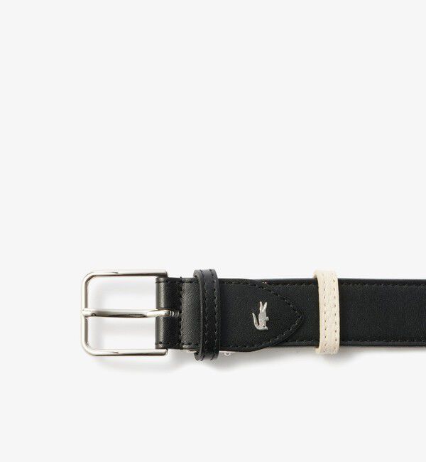 LACOSTE「バイカラーリバーシブルレザーベルト」|ベルト|
