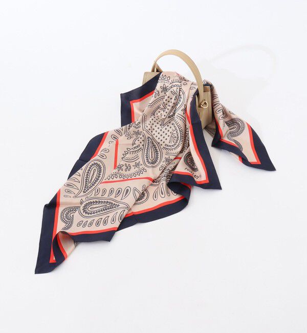 NOLLEY'S「シルクプリントスカーフ88」|バンダナ・スカーフ|