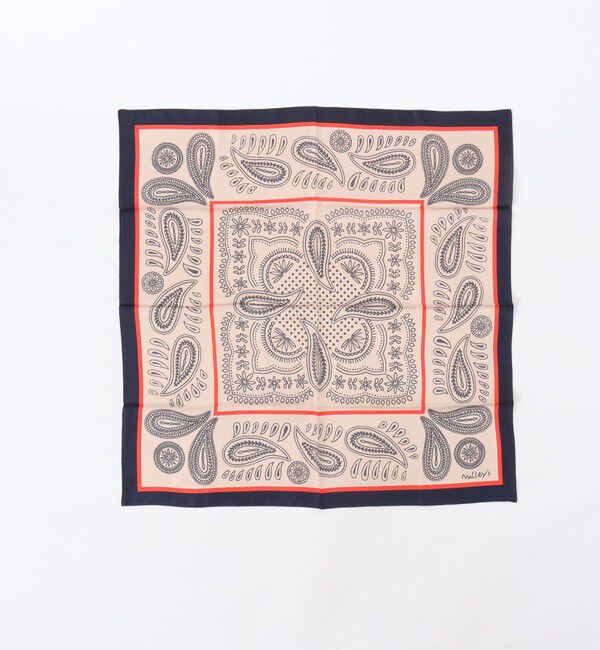 NOLLEY'S「シルクプリントスカーフ88」|バンダナ・スカーフ|