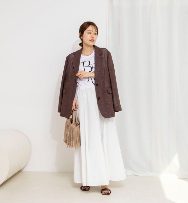 NOLLEY'S「ウォッシャブルカラミオーバージャケット」|テーラードジャケット|