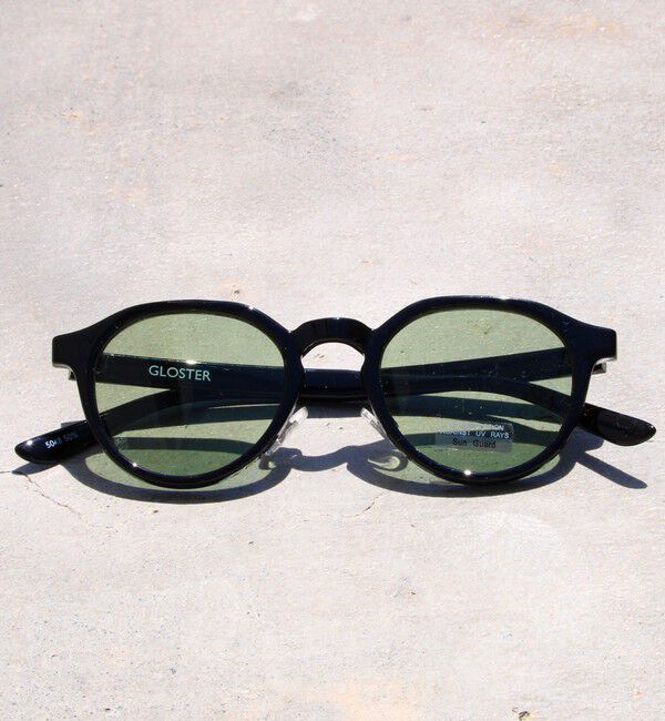GLOSTER「【GLOSTER/グロスター】クラウンパント セルフレーム カラーレンズサングラス」|サングラス|