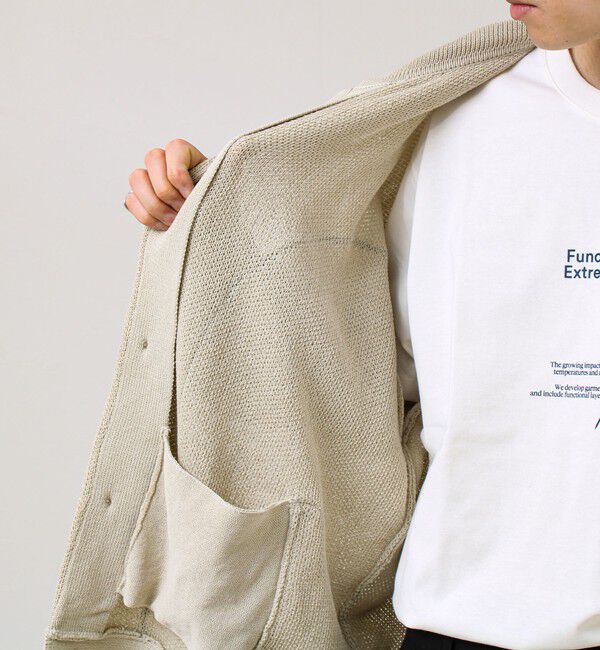 GLOSTER「ウエスタンライン ニットカーディガン」|カーディガン|