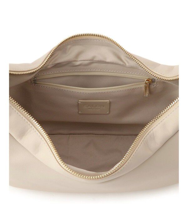 SALON adam et rope'「【WEB限定】スプリットレザームーンショルダー」|ショルダー・メッセンジャー|