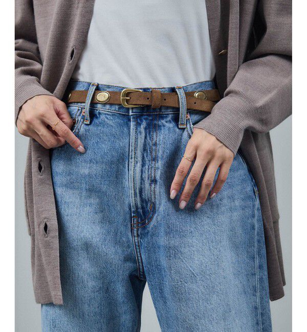 SALON adam et rope'「【PUNTOVITA（プントヴィータ）】コンチョ細ベルト」|ベルト|