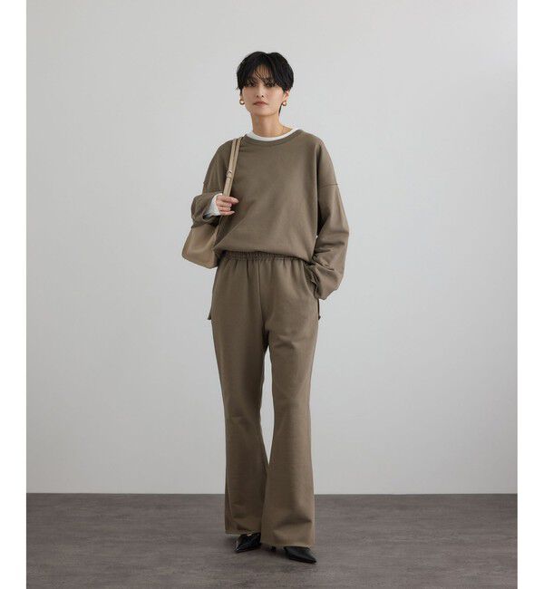 SALON adam et rope'「【WEB限定】【WS（ドゥーブル）】ナチュラルレザーロングハンドルバッグ」|ハンドバッグ|