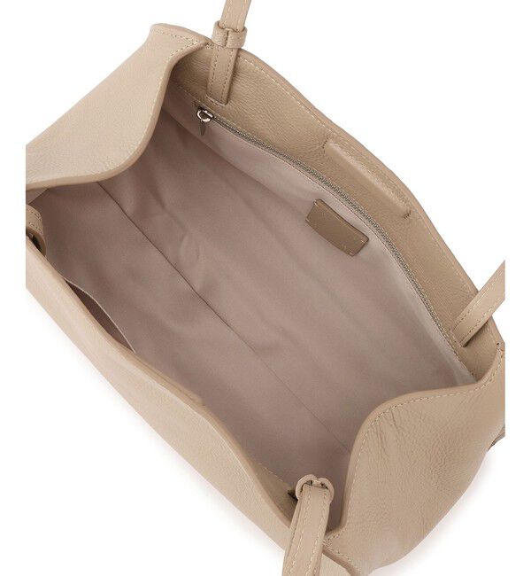 SALON adam et rope'「【WEB限定】【WS（ドゥーブル）】ナチュラルレザーロングハンドルバッグ」|ハンドバッグ|