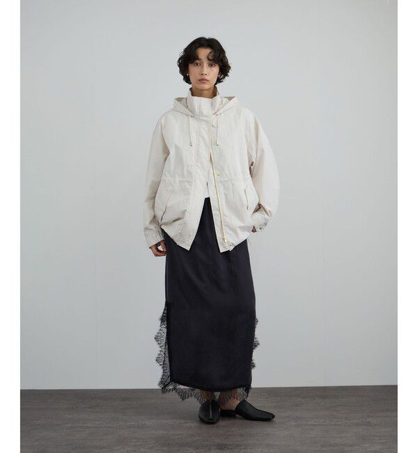 SALON adam et rope'「【WEB限定】リップストップフードブルゾン/スタンドカラーマウンテンパーカー［軽量］」|ブルゾン・スタジャン|