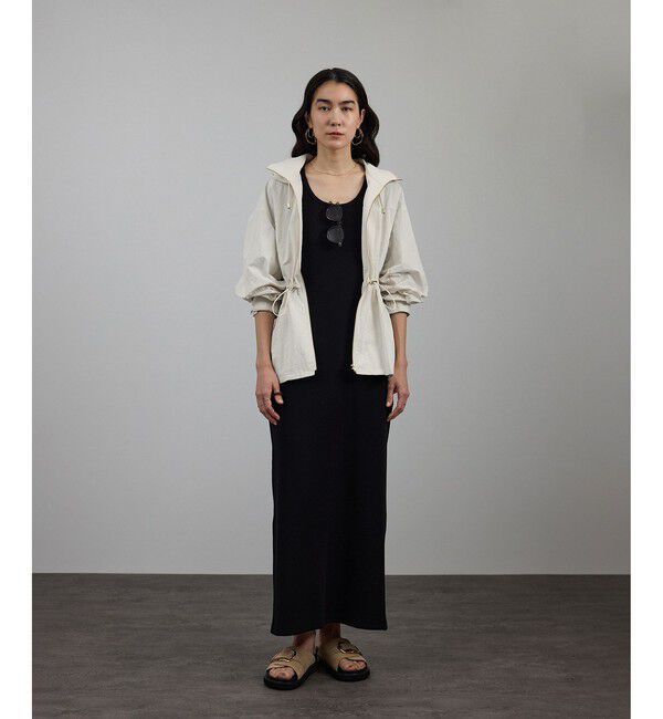 SALON adam et rope'「【WEB限定】リップストップフードブルゾン/スタンドカラーマウンテンパーカー［軽量］」|ブルゾン・スタジャン|