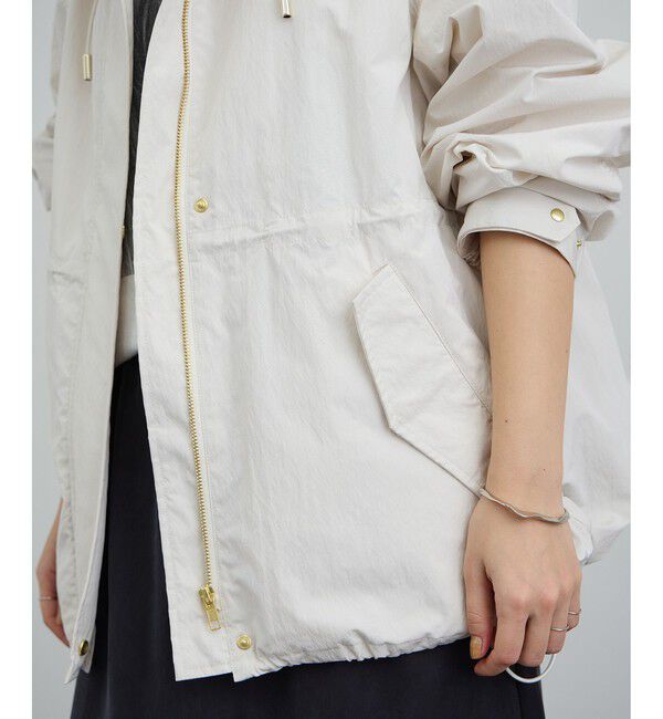 SALON adam et rope'「【WEB限定】リップストップフードブルゾン/スタンドカラーマウンテンパーカー［軽量］」|ブルゾン・スタジャン|