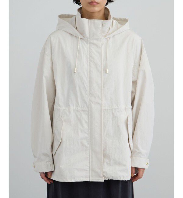 SALON adam et rope'「【WEB限定】リップストップフードブルゾン/スタンドカラーマウンテンパーカー［軽量］」|ブルゾン・スタジャン|