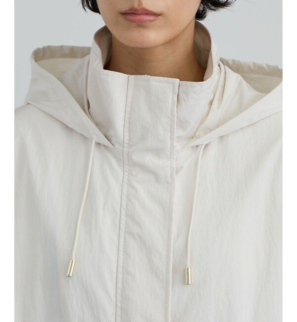 SALON adam et rope'「【WEB限定】リップストップフードブルゾン/スタンドカラーマウンテンパーカー［軽量］」|ブルゾン・スタジャン|