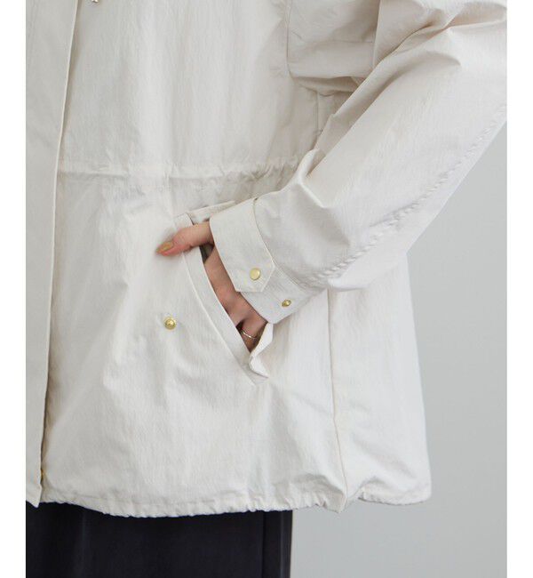 SALON adam et rope'「【WEB限定】リップストップフードブルゾン/スタンドカラーマウンテンパーカー［軽量］」|ブルゾン・スタジャン|