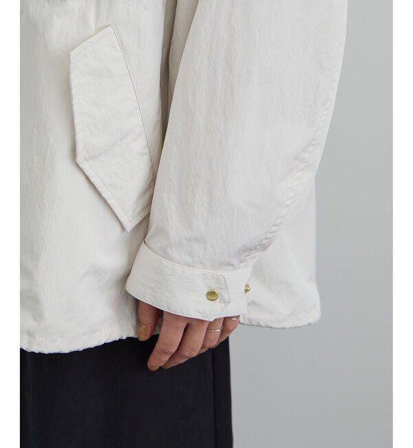 SALON adam et rope'「【WEB限定】リップストップフードブルゾン/スタンドカラーマウンテンパーカー［軽量］」|ブルゾン・スタジャン|