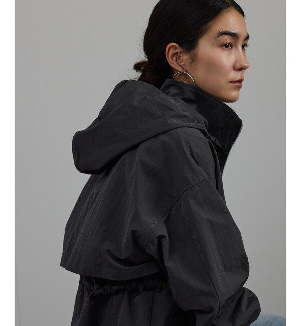 SALON adam et rope'「【WEB限定】リップストップフードブルゾン/スタンドカラーマウンテンパーカー［軽量］」|ブルゾン・スタジャン|